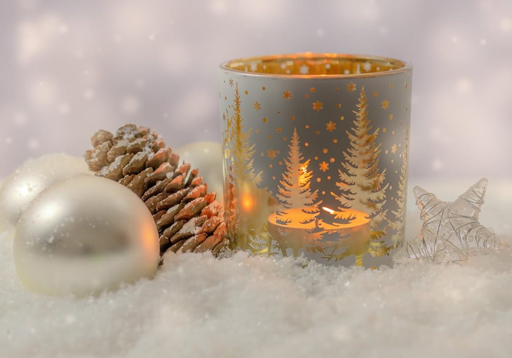 Klassiske Juletræslysholdere